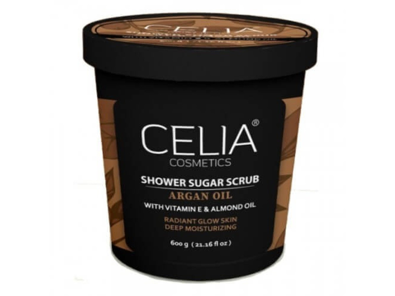 Celia shower sugar scrub argan oil 600g