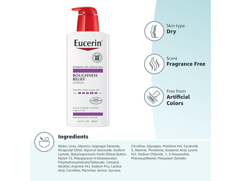 Eucerin lotion roughness relief urea 500ml