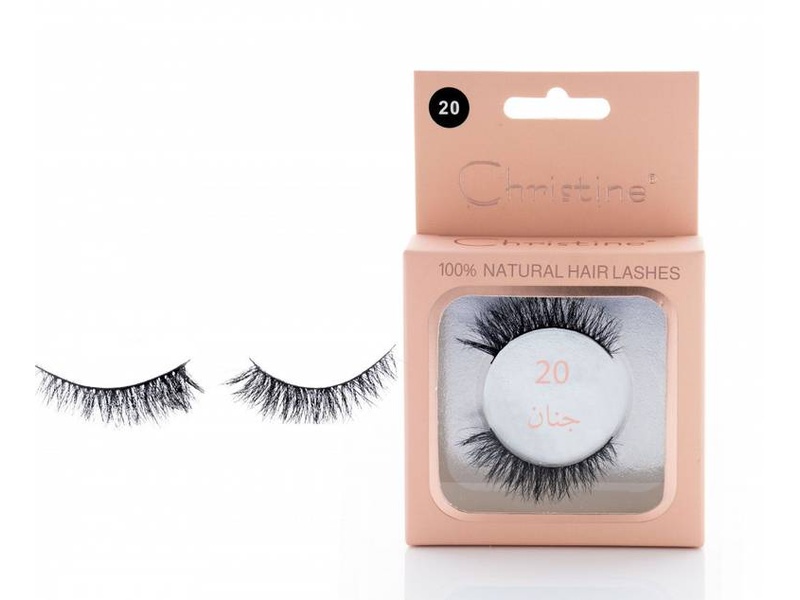 Christine natural hair eye lashes n20