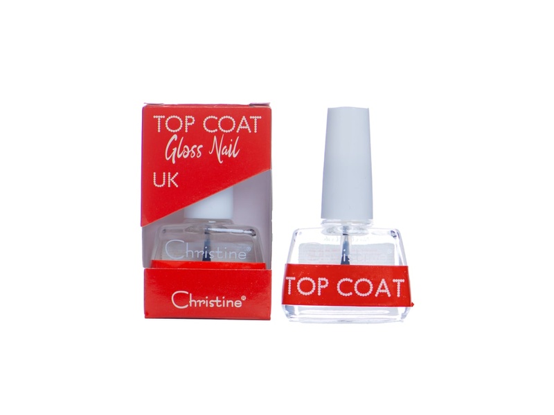 Christine gloss nail top coat 12ml