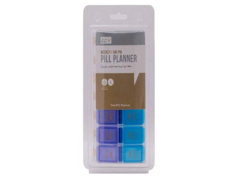 Retaj pill planner weekly am/pm rj-010