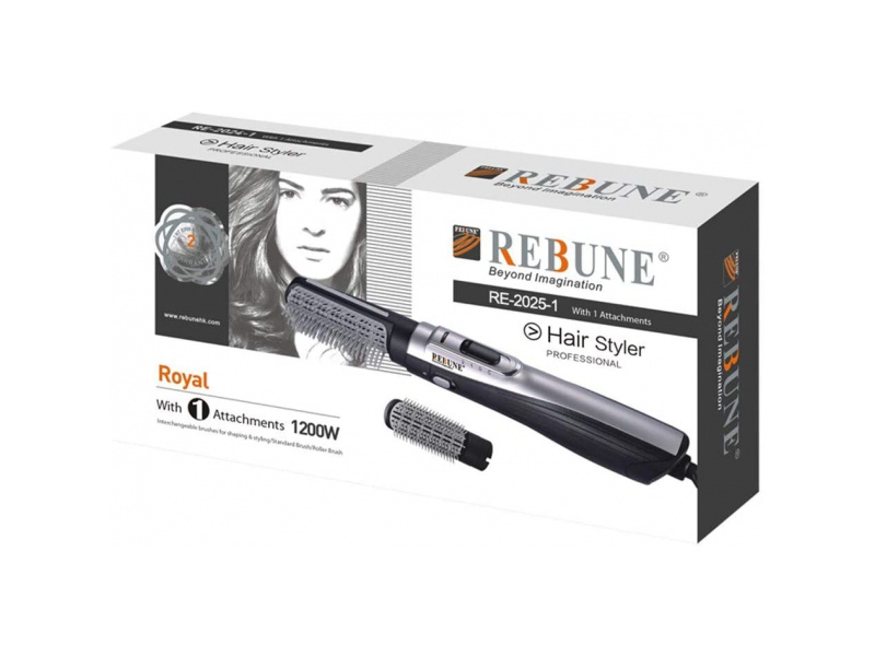 Rebune hair dryer brush 2 brushes 1200 w re-2025-1