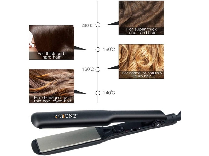 Rebune ceramic hair straightener re-2203 