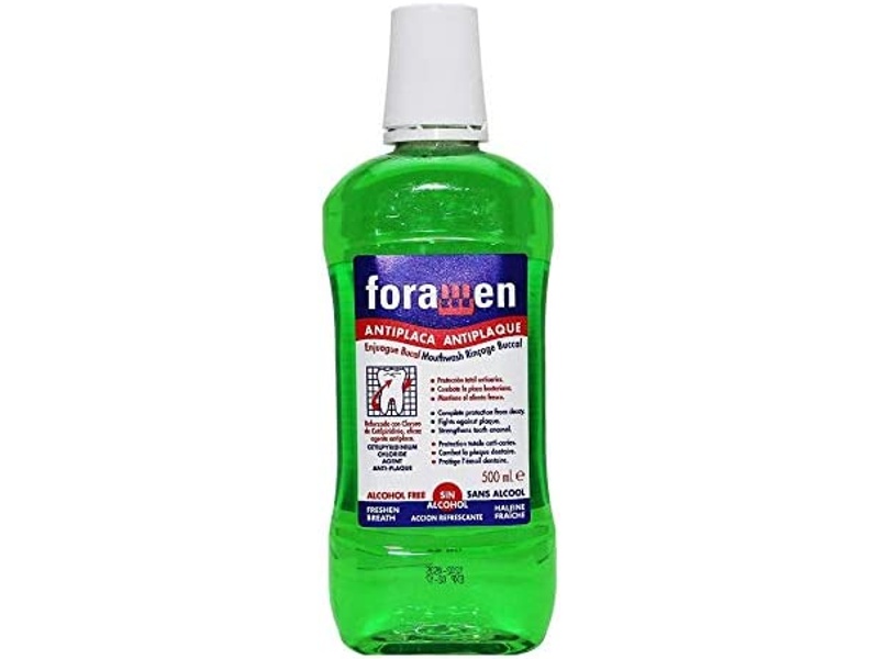 Foramen anti-plaque mouthwash 0% alcohol 500ml