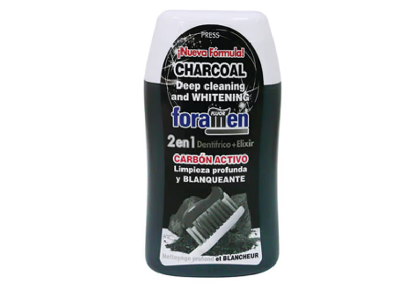 Foramen charcoal 2 in 1 deep cleaning & whitening 100lml 353
