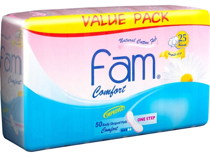 Fam pads comfort one step 50 pcs