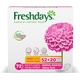 Freshdays women napkins pantyliners scented 72 pads