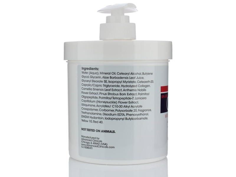 Advanced clinicals  coq10 wrinkle defense cream 450ml