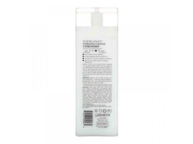 Giovanni 50:50 balanced hydrating-calming conditioner for normal to dry hair 250 ml