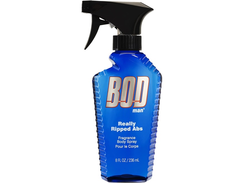 Bod man black body spray for men really ripped abs 236 ml