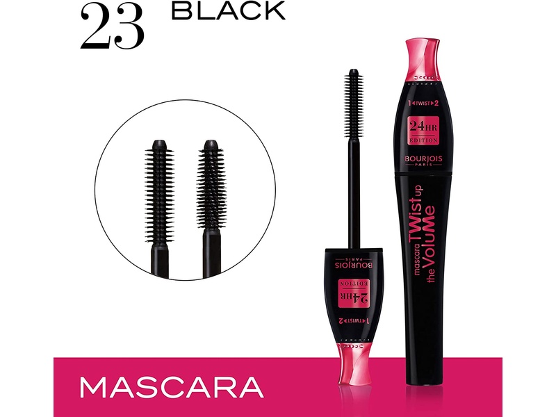 Bourjois twist up the volume 24 hr edition mascara - 23 black