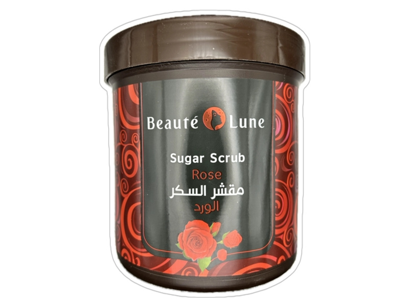 Beaute lune sugar scrub rose&liquorice 600gm