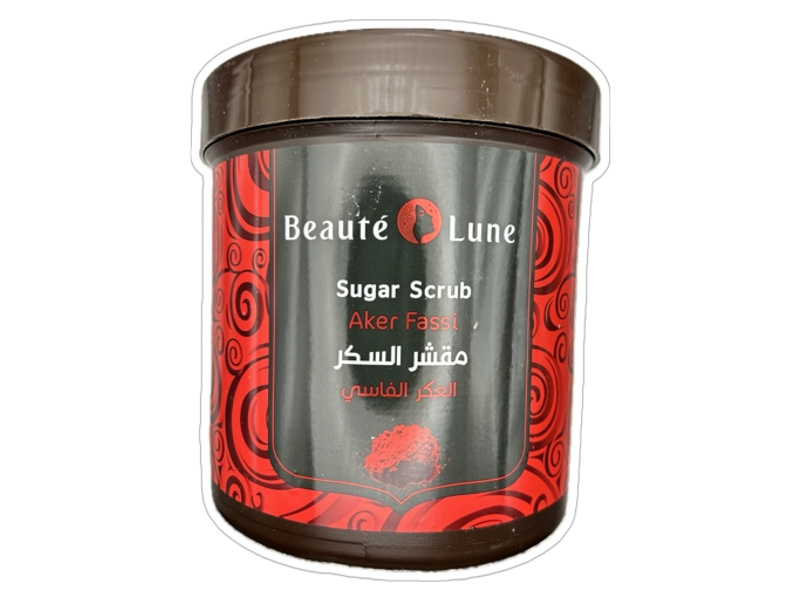 Beaute lune sugar scrub aker fassl 600gm