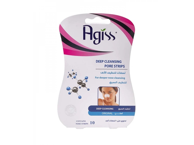 Agiss deep cleansing strips for nose 10 pcs