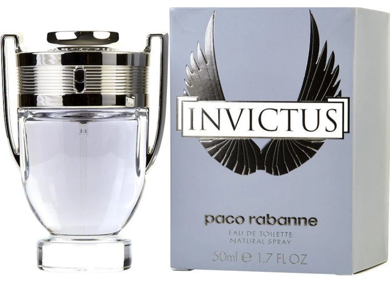 Paco rabanne invictus for men - eau de toilette 50ml