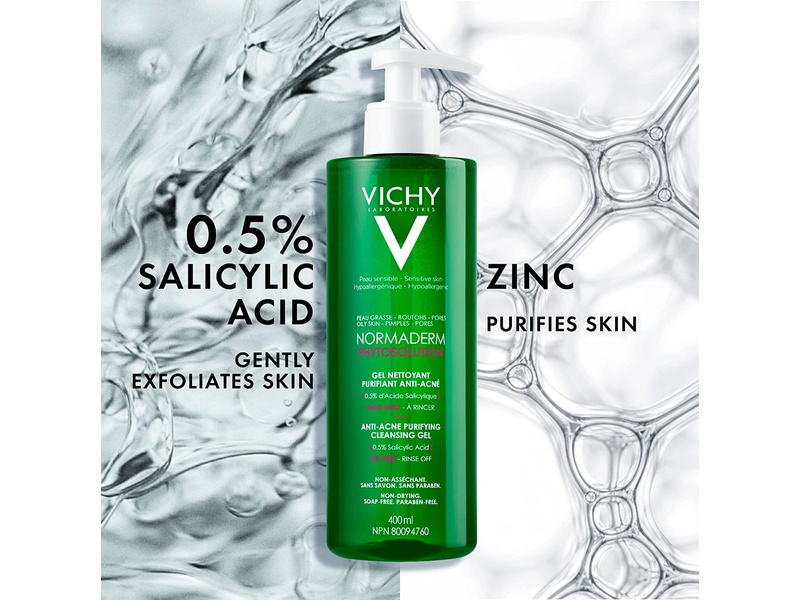 Vichy normaderm photosolution purifying cleansing gel 400ml