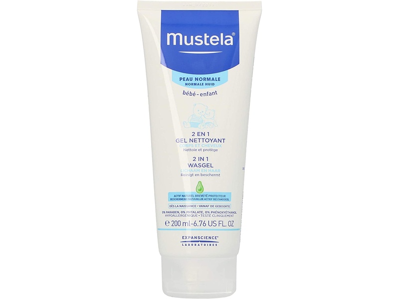 Mustela body wash 2in1 cleansing gel 200 ml