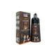 Laser white hair color shampoo argan oil dark brown 420ml