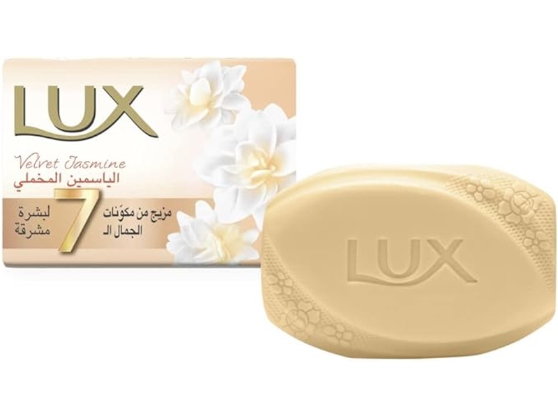 Lux soap bar jasmine 120gm (5+1)