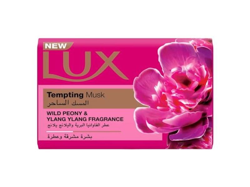 Lux soap bar tempting musk 120gm (5+1)