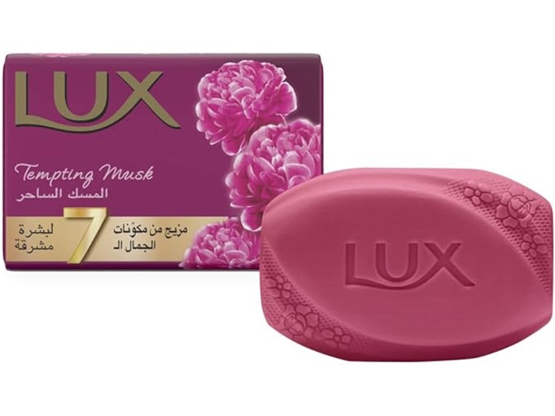 Lux soap bar tempting musk 170gm (5+1)