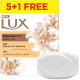 Lux soap bar lily flaw less 75gm (5+1)