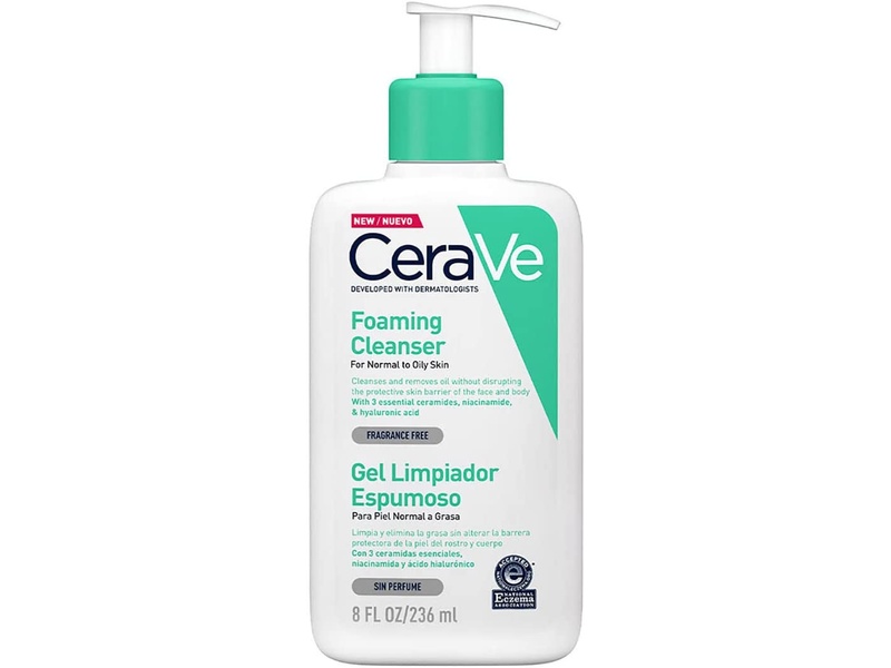 Cerave foaming cleanser 236ml oily skin normal