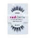 Red cherry eyelashes siren black