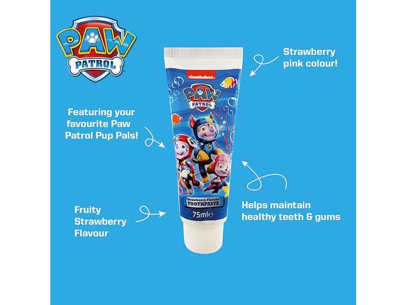 Nickelodeon paw patrol tooth gel 75ml strawberry