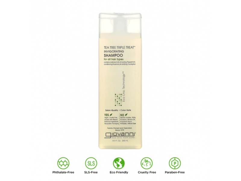 Giovanni shampoo 250ml tea tree triple treat