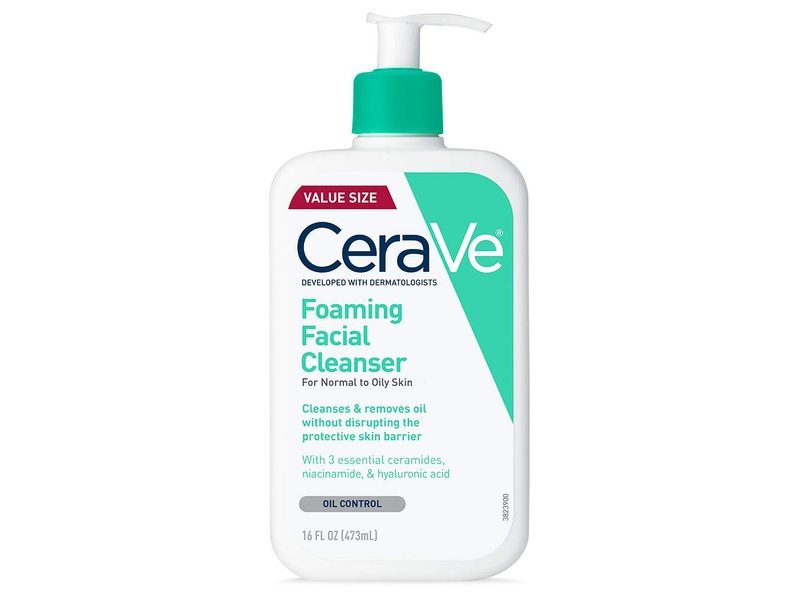 Cerave facial foaming cleanser 473ml normal oily skin
