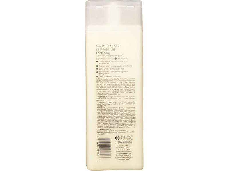 Giovanni smooth as silk deeper moisture shampoo - 250ml