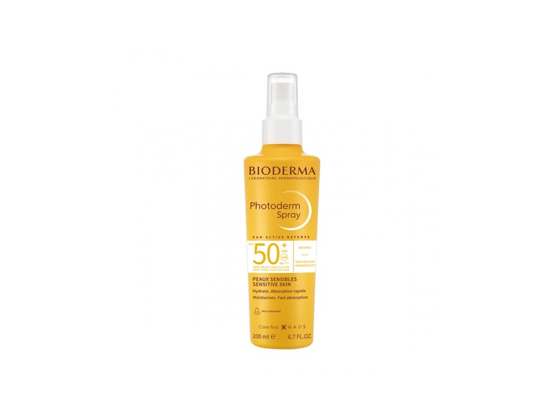 BIODERMA PHOTODERM SPRAY SPF50+ 200ML SENSITIVE SKIN