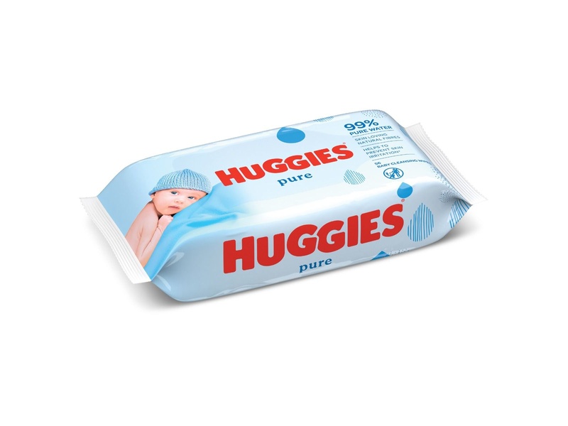 HUGGIES BABY WIPES 56 PURE 