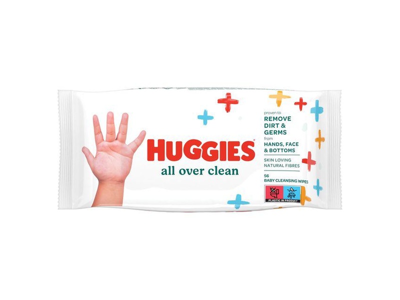 HUGGIES BABY WIPES 56 ALL OVER CLEAN 