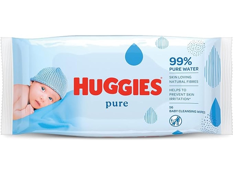 HUGGIES BABY WIPES 72 PURE 