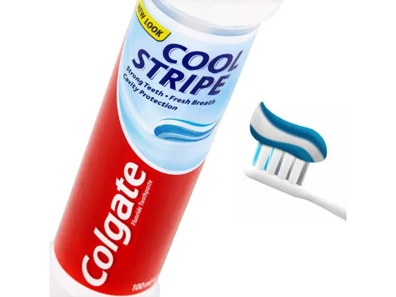 COLGATE TOOTHPASTE PUMP COOL STRIPE 100ML 