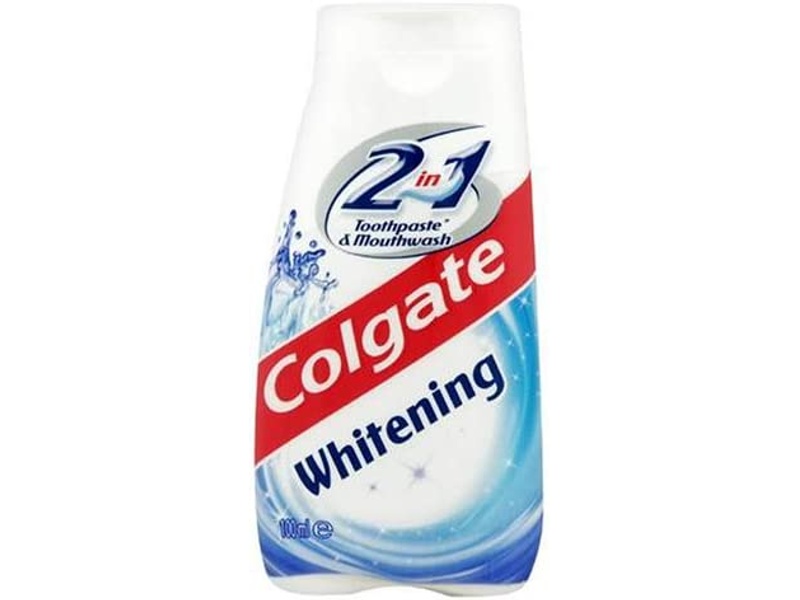 COLGATE TOOTHPASTE WHITENING 2 IN 1 100ML 