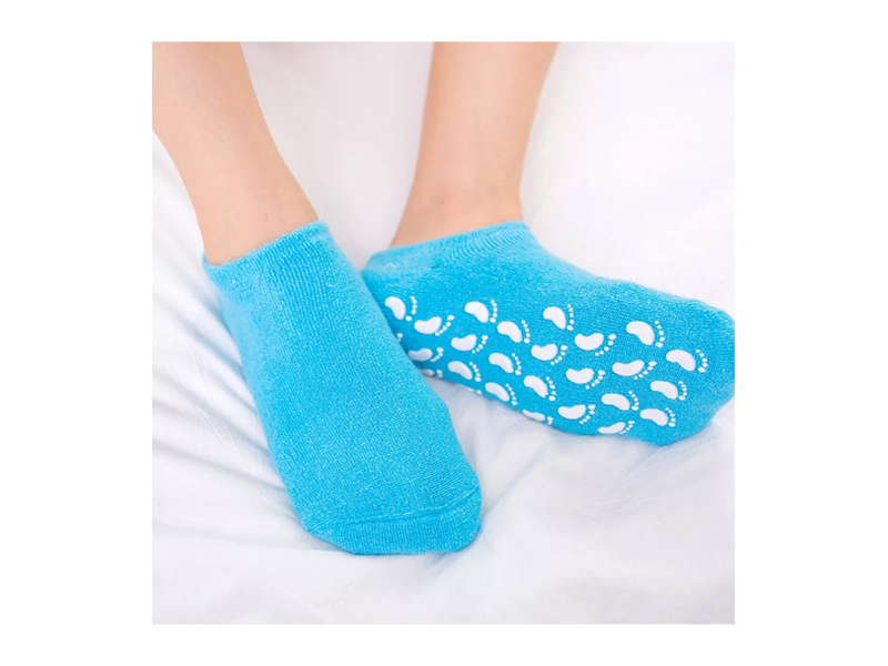 SPA GEL SOCKS MOISTURISING ONE SIZE FITS ALL MIX