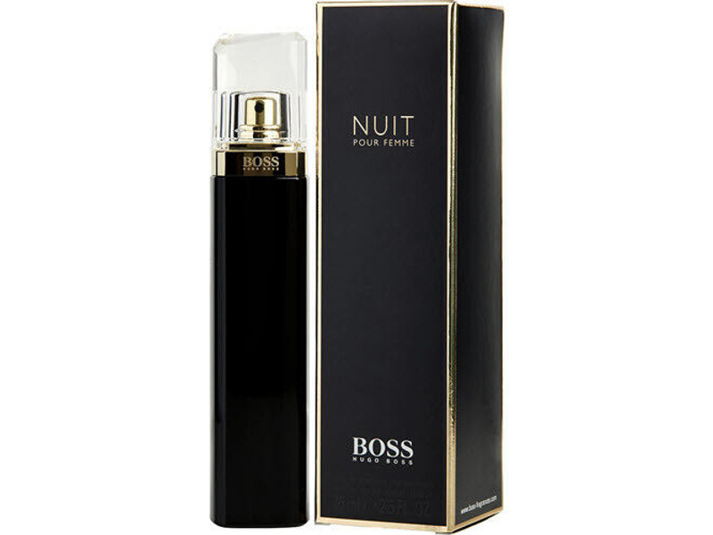 Hugo boss boss nuit pour femme for women -  eau de parfum 75ml