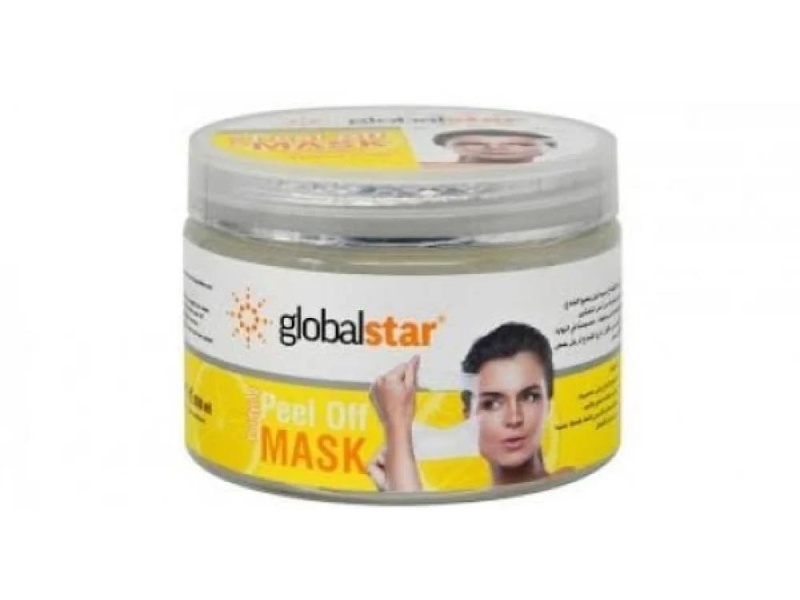 GLOBAL STAR PEEL OFF MASK LEMON 400 ML