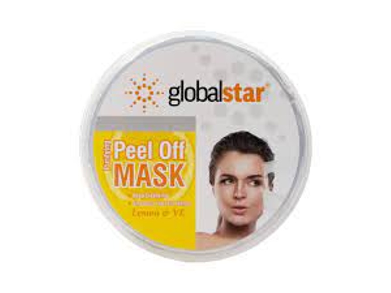 GLOBAL STAR PEEL OFF MASK LEMON 400 ML