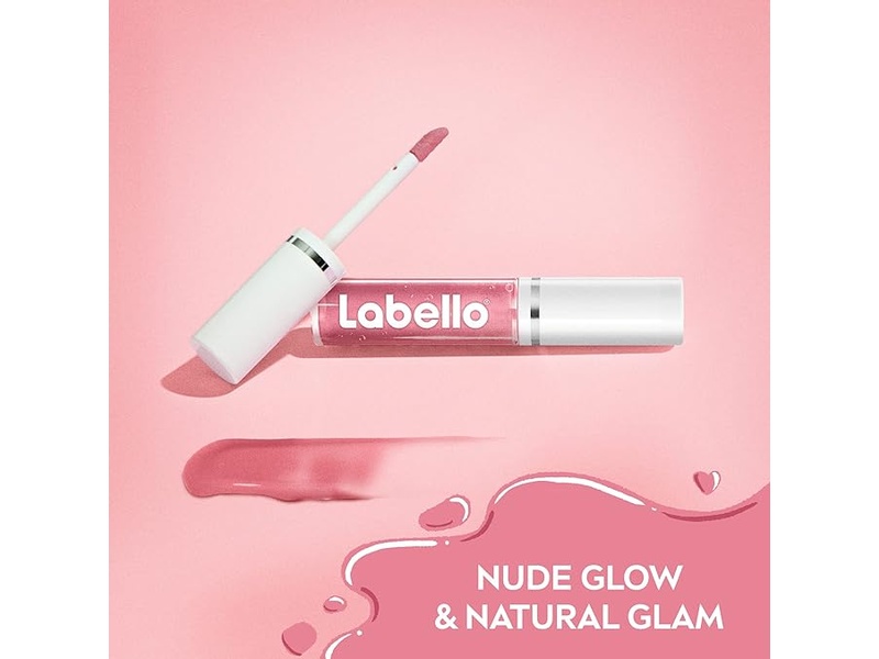 LABELLO CARING LIP OIL GLOSSY FINIS DRESS NUDE 5.5ML