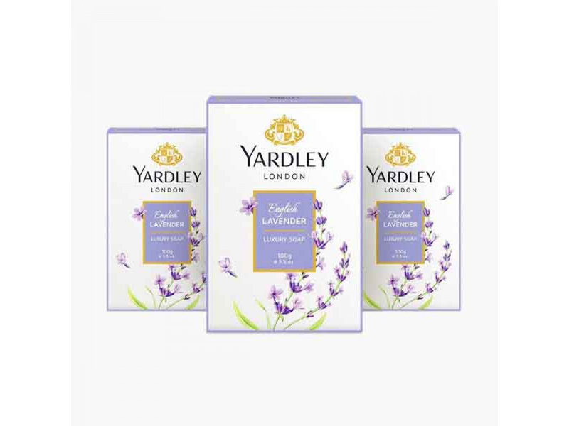 YARDLEY LUXURY SOAP ASSORTED 2+1 FREE 100G