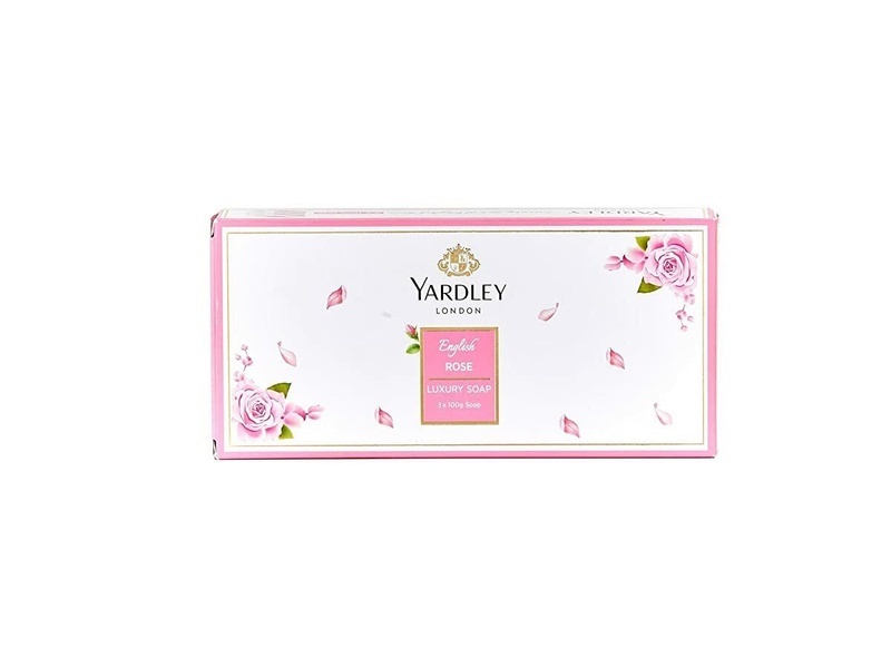 YARDLEY LUXURY SOAP ENGLISH ROSE 2+1 FREE 100G