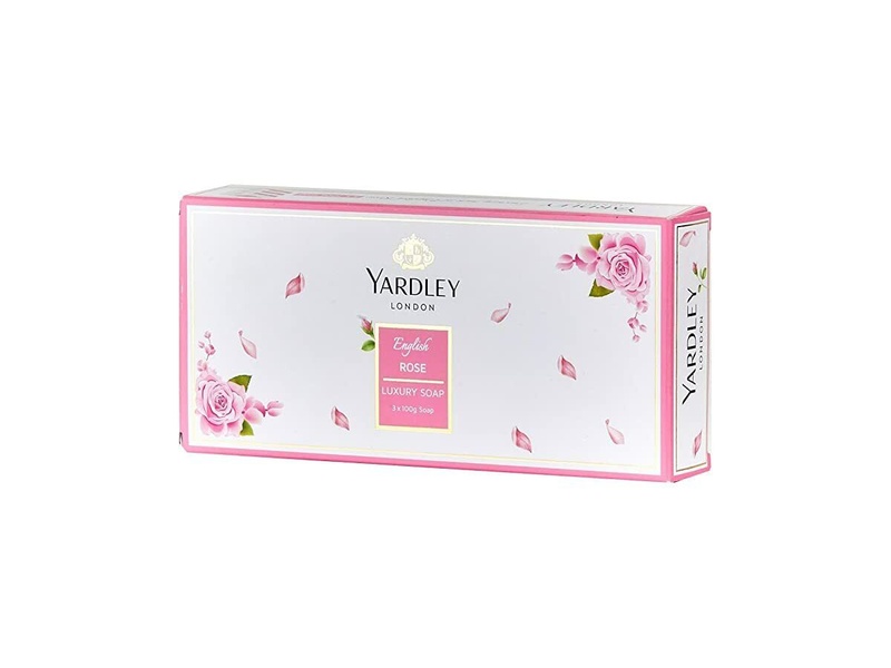 YARDLEY LUXURY SOAP ENGLISH ROSE 2+1 FREE 100G