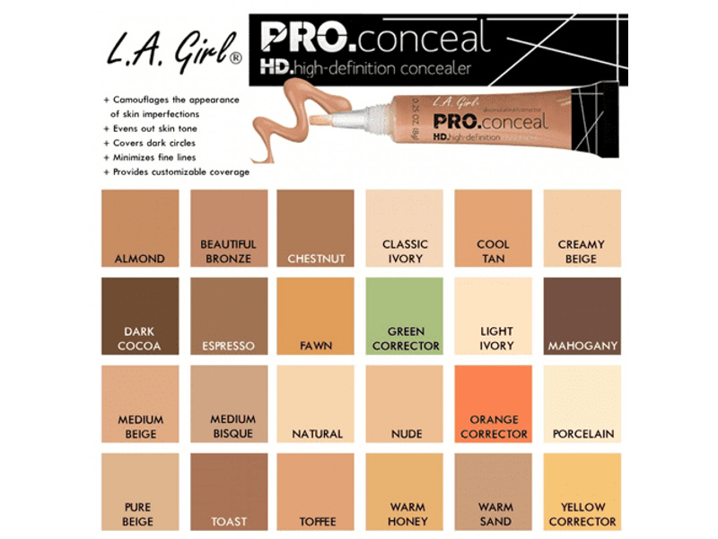 L.A. GIRL PRO CONCEAL NATURAL GC972