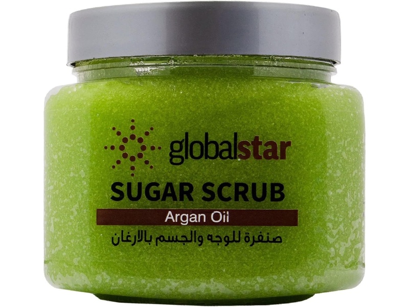 GLOBAL STAR SUGAR SCRUB ARGAN OIL 600ML