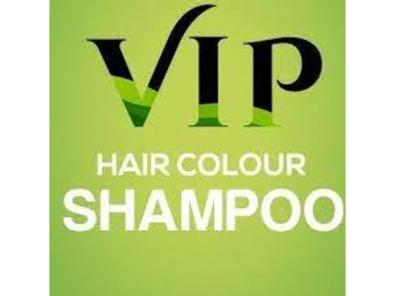 VIP HAIR COLOUR SHAMPOO 5IN1 BLACK 180ML