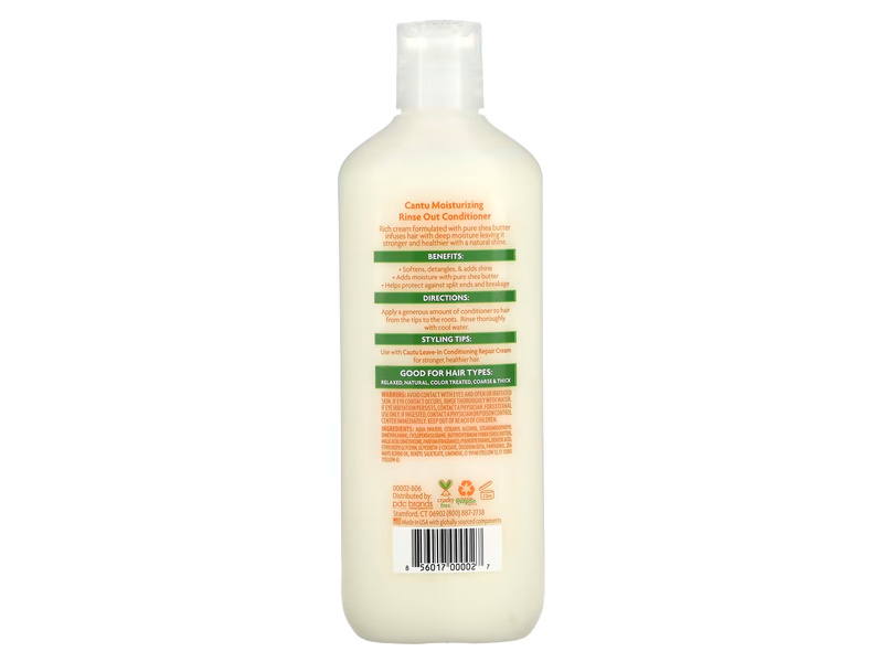 Cantu Moisturizing Rinse Condit 400ml